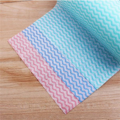 Non Wooven Fabric Disposable Handy Wipe Cleaning Cloth Roll (1Pc)