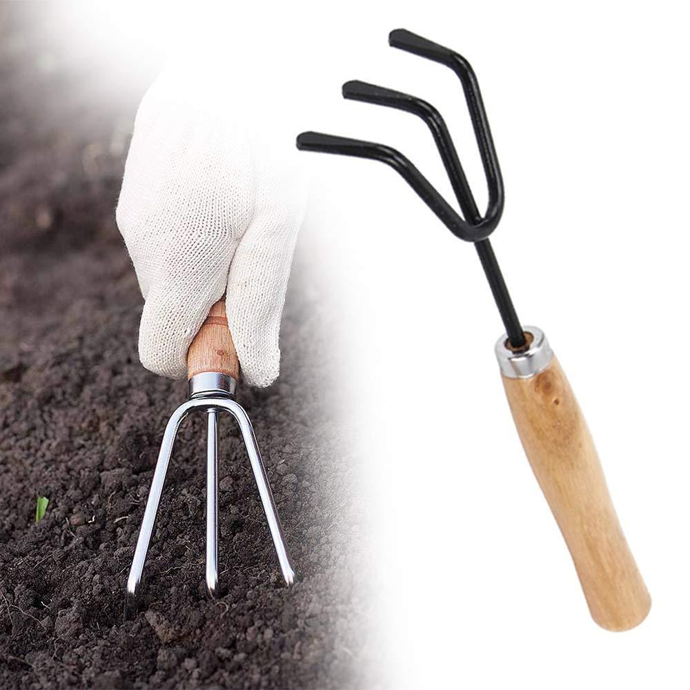 1571 Gardening Tools Seed Handheld Shovel Rake Spade Trowel with Pruning Shear 