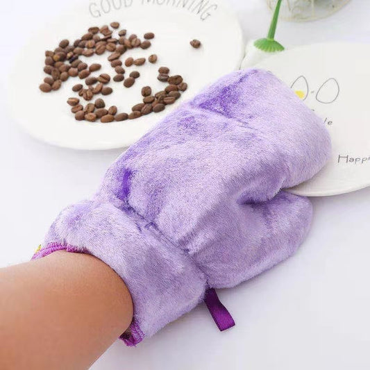 2372 Fiber Reusable Multipurpose Dishwashing Gloves Household Kitchen ( 1 pc ) 