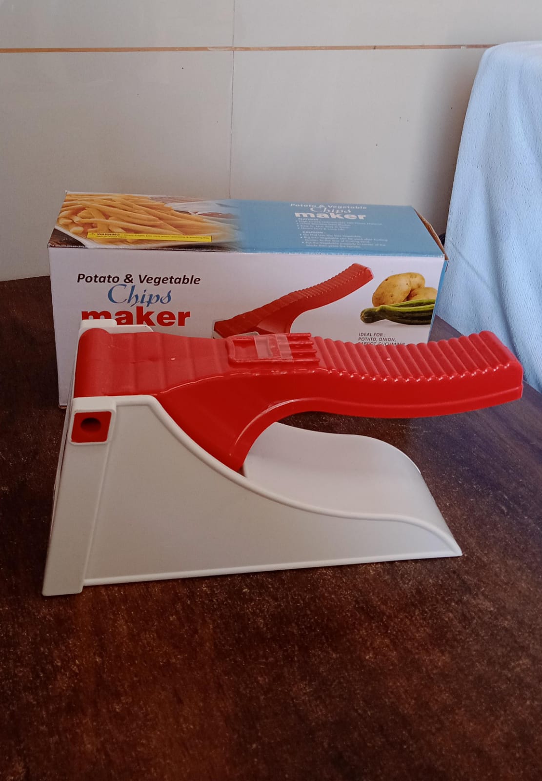 Plastic Potato & Vegetable Chips Maker (1 Pc)