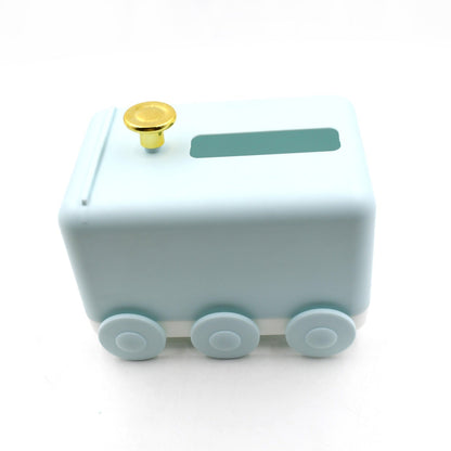 Tissue Paper Holder Unique Train Engine Tissue Storage Box Tissue Paper Holder Box | Tissue Holder Dispenser Organizer for Car Decor & Home Use