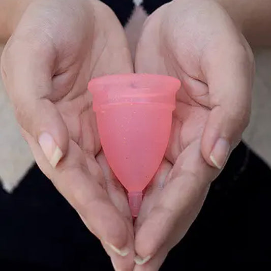 6112B REUSABLE MENSTRUAL CUP USED BY WOMEN AND GIRLS DURING THE TIME OF THEIR MENSTRUAL CYCLE