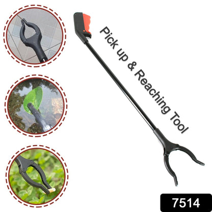 7514 Extra Long Pickup Aid Trash Picker Upper, Rotating Hand, Heavy Duty Grip Arm - Reaching Assist for Litter, Elderly, Garden  Disabled, Handicap Arm