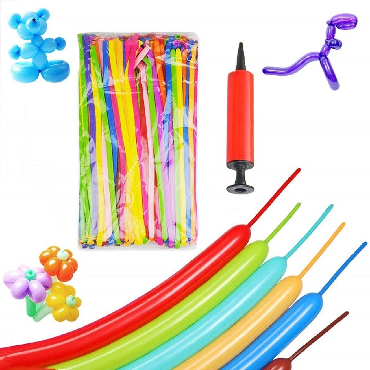 4729 Handy Air Balloon Pumps for Foil Balloons and Inflatable Toys 