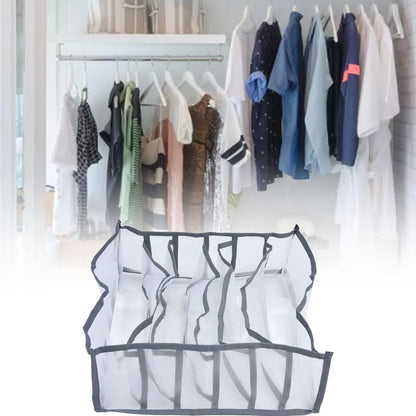 MULTIPURPOSE STORAGE POCKET RACK, FOLDABLE, COLLAPSIBLE FABRIC WARDROBE ORGANISER FOR CLOTHE ORGANISER LAUNDRY BAG