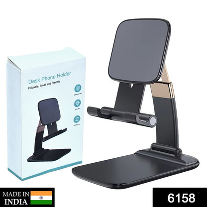 Phone Holder for Table, Foldable Universal Mobile Stand for Desk