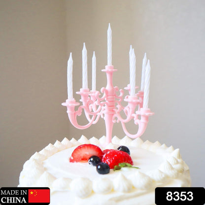 Luxury Birthday Candle Set | Elegant Cake Toppers & Holders for Parties and Proposals