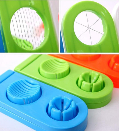 2063 Multi-Segment 2 in 1 Egg Cutter/Slicer 