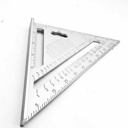 7420  Light Weight Double Side Scale Triangle Measurement Hand Tool 